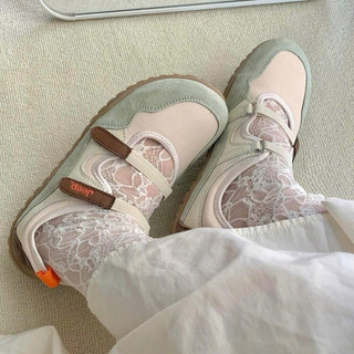 Giày sục slip on thời trang mùa hè cao cấp có bigsize nữ Jeep siêu êm nhẹ màu trắng xanh cốm , sneaker cao cấp