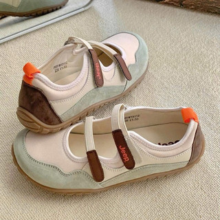 Giày sục slip on thời trang mùa hè cao cấp có bigsize nữ Jeep siêu êm nhẹ màu trắng xanh cốm , sneaker cao cấp