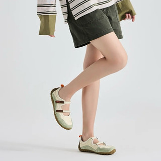 Giày sục slip on thời trang mùa hè cao cấp có bigsize nữ Jeep siêu êm nhẹ màu trắng xanh cốm , sneaker cao cấp