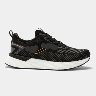 Giày thể thao chạy bộ dư xịn có bigsize JO màu đen vải dệt thoáng mát , sneaker running shoes cao cấp êm nhẹ