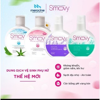 Smoovy Anti-F Chính Hãng – Dung Dịch Vệ Sinh Phụ Nữ Dịu Nhẹ, Chố ng Viê.m, Kh.áng Nấ.m