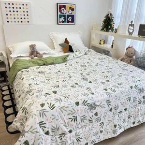Chăn hè xơ đũi đậu nành 129k