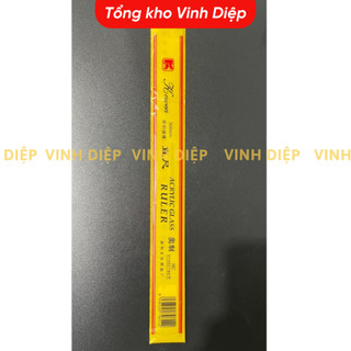 Thước kẻ học sinh nhựa mica Kewen 20cm 30cm