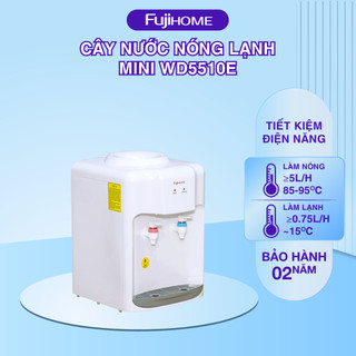 Cây nước nóng lạnh để bàn mini nhập khẩu FUJIHOME tiết kiệm điện - Bảo hành điện tử toán quốc