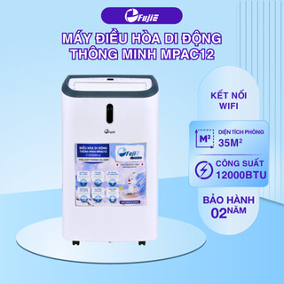 Máy lạnh di động nhập khẩu FUJIE làm lạnh 7000BTU - 14000BTU, kết nối wifi điều khiển từ xa qua app