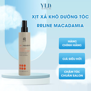 Xịt dưỡng chăm sóc và phục hồi tóc xơ rối Rrline Macadamia Star Spray Mask 200ml