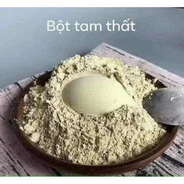 500g bột Tam Thất ngon( củ tươi thái phơi khô)