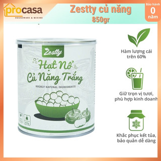 Hạt Nổ Củ Năng ZESTTY (Hồng/Trắng) 850g Giòn Dai Làm Topping Trà Sữa, Nguyên Liệu Pha Chế