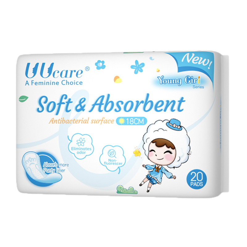 Ảnh Băng vệ sinh UUcare Singapore Young Girl hàng ngày 18cm 2