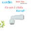 Trọn bộ full cút màng RO đúc Karofi ( Cút xả thải + co van 1 chiều + Flow kim+ cút 6-6 ) - Đời mới 2025 k lưới
