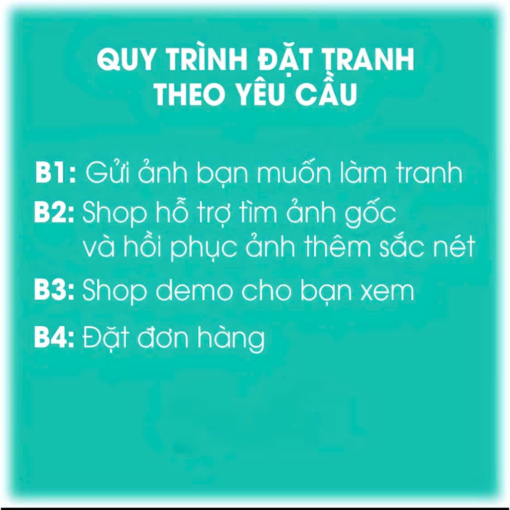 (50x70cm) IN TRANH TRÁNG GƯƠNG THEO YÊU CẦU - TRANH GỖ TREO TƯỜNG KHUNG COMPOSITE CAO CẤP