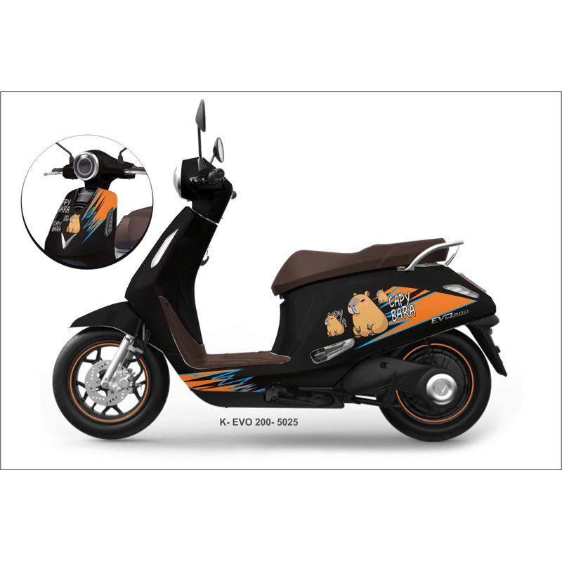 Tem xe điện Evo 200 CAPYBARA