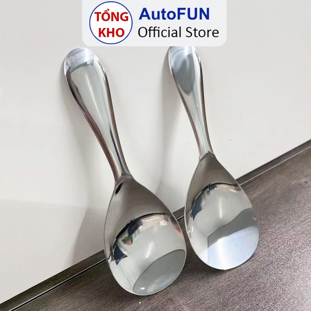Muỗng Xới Cơm Inox - Muôi Xới Cơm INOX - 20cm Cao Cấp Cán Cầm Dài, Cách ...
