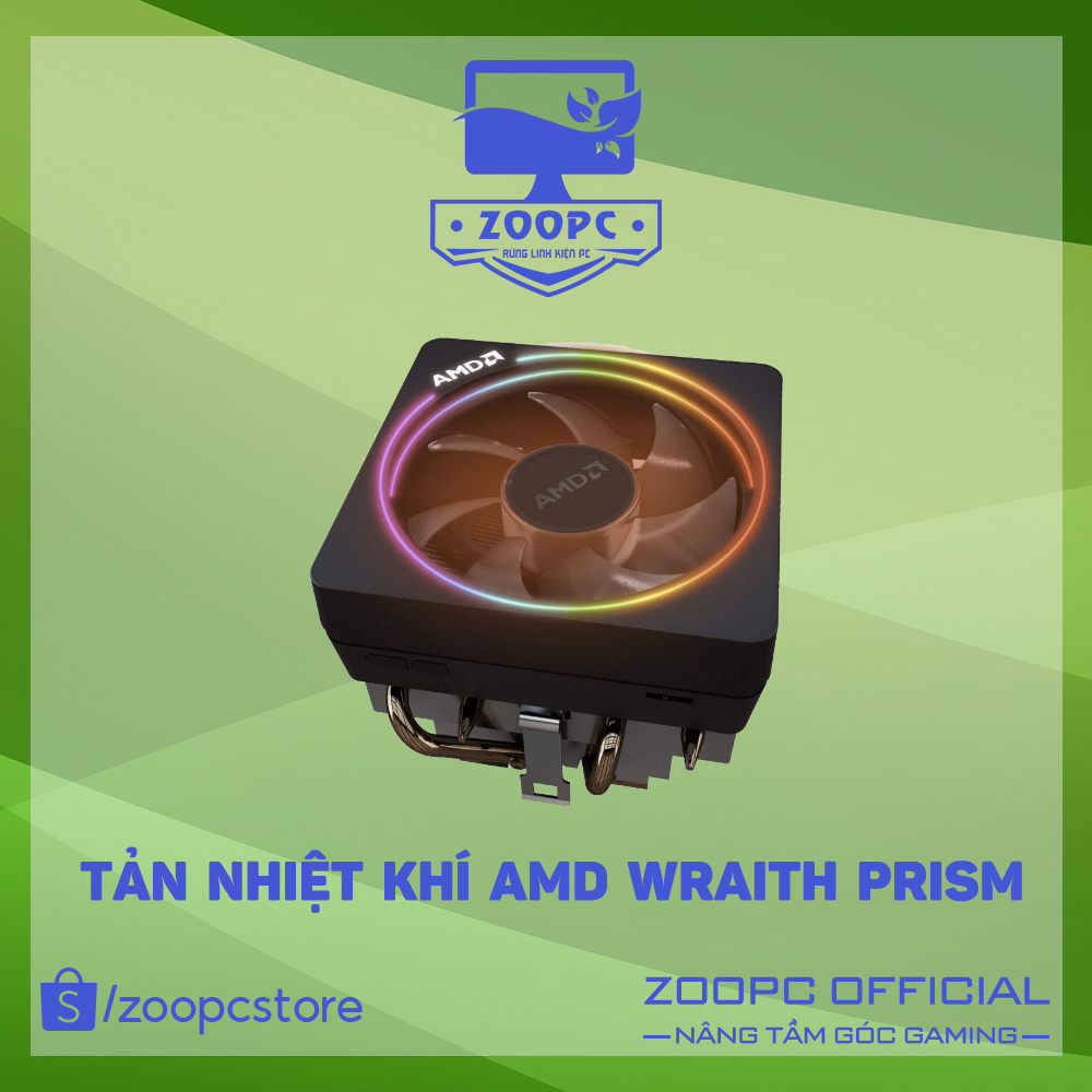[SẴN GIAO NGAY] Tản nhiệt CPU cao cấp AMD Wraith Prism RGB Mới ...
