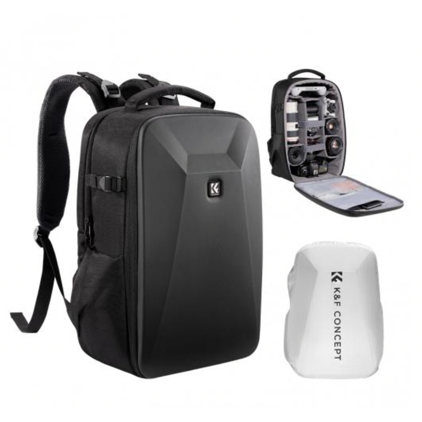 Product image Balo máy ảnh K&F Concept Hardshell DSLR-Balo 22L Nature Wander 10 (Đen) 1