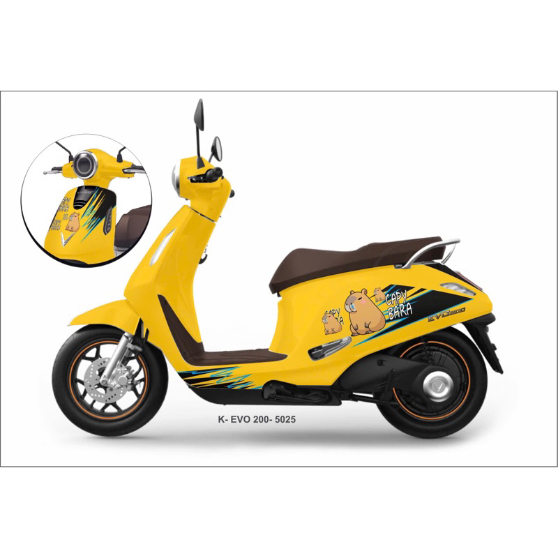 Tem xe điện Evo 200 CAPYBARA