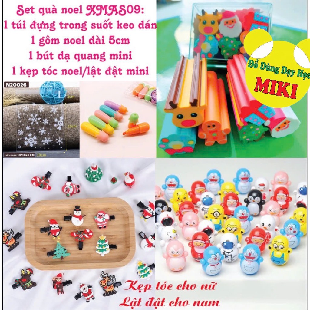 SET QUÀ NOEL GIÁNG SINH - XMAS.09 (Đồ dùng dạy học Miki)