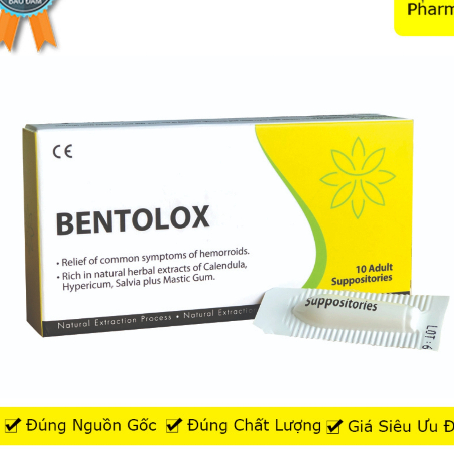Viên Bentolox hỗ trợ tình trạng trĩ trong thời kỳ mang thai hoặc sau sinh hộp 10 viên