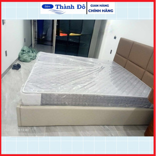 [Miễn Phí Ship] Đệm lò xo khách sạn elan fly cao 22cm vỏ áo cotton,bảo hành chính hãng 7 năm