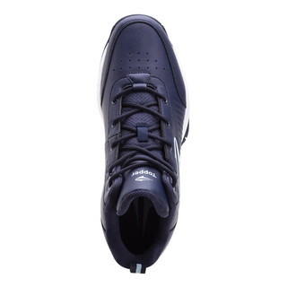 Giày thể thao bigsize nam chơi bóng rổ Topper cao cổ màu xanh navy êm nhẹ , sneaker thời trang cao cấp
