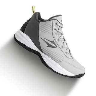 Giày thể thao sneaker bigsize nam chơi bóng rổ màu ghi êm nhẹ , thời trang big size vnxk