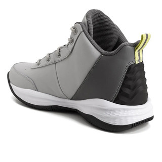 Giày thể thao sneaker bigsize nam chơi bóng rổ màu ghi êm nhẹ , thời trang big size vnxk