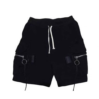 [ MỚI SIÊU HÓT ] QUẦN SỌT TÚI HỘP 2 CHỐT IN LOGO kiểu khóa ngang ,short đùi lững nam nữ màu đen chất kaki tốt