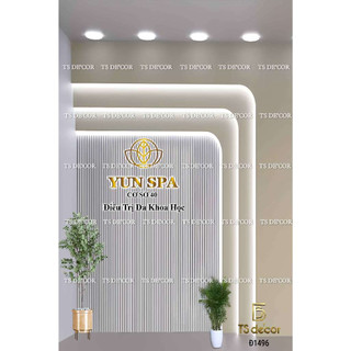 Phông nền background hiện đại, tiện dụng, thi công dễ dàng, decor shop chi phí thấp