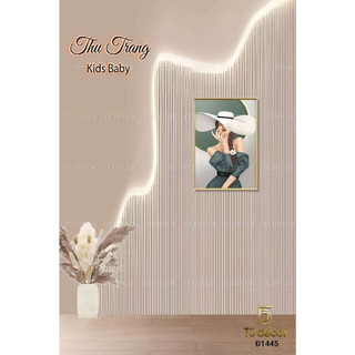 Phông nền background hiện đại, tiện dụng, thi công dễ dàng, decor shop chi phí thấp