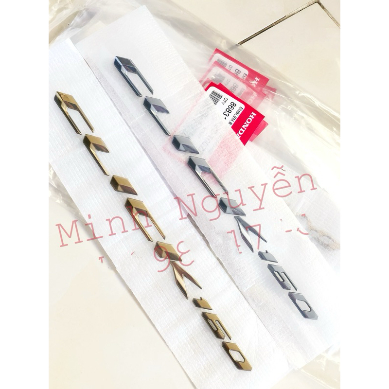 Tem chữ nổi Click 160 zin Thái lan | Shopee Việt Nam
