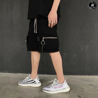 Quần SHORT KAKI TÚI HỘP BOX Nam Nữ Unisex ⚡️ ẢNH CHỤP THẬT ⚡️ sọt khóa ngang ngắn lưng thun mặc thoải mái