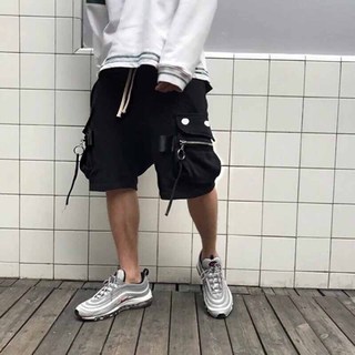 Quần SHORT KAKI TÚI HỘP BOX Nam Nữ Unisex ⚡️ ẢNH CHỤP THẬT ⚡️ sọt khóa ngang ngắn lưng thun mặc thoải mái