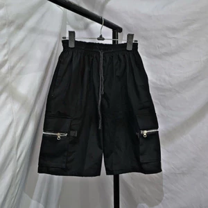 Quần SHORT KAKI TÚI HỘP BOX Nam Nữ Unisex ⚡️ ẢNH CHỤP THẬT ⚡️ sọt khóa ngang ngắn lưng thun mặc thoải mái