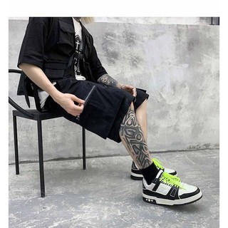 Quần sọt lững phối khuyên xích ⚡️ HÀNG TỐT KÈM VIDEO ẢNH THẬT ⚡️ QUÂN SHORT KAKI TÚI HỘP KHÓA NGANG nam nữ