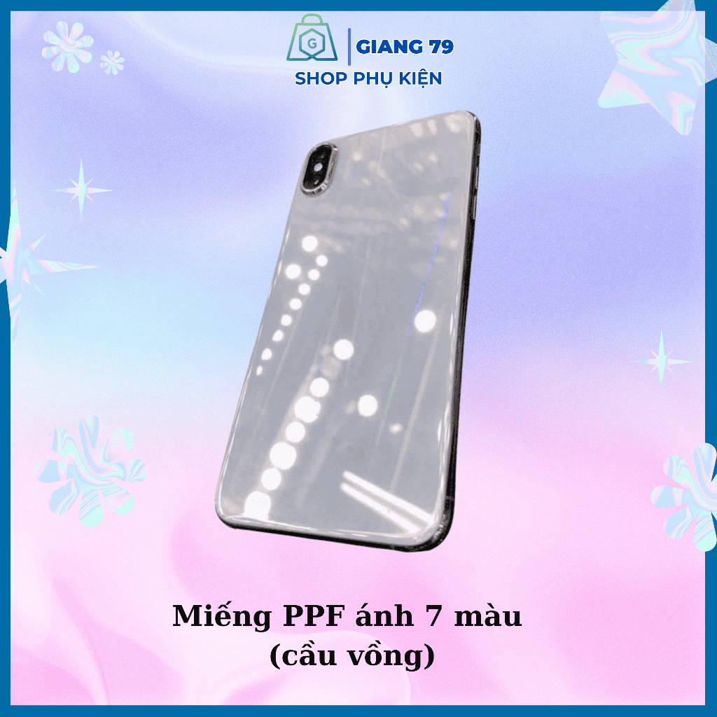 Miếng dán mặt lưng PPF cao cấp cho i.Phone các đời 6 đến 15Promax