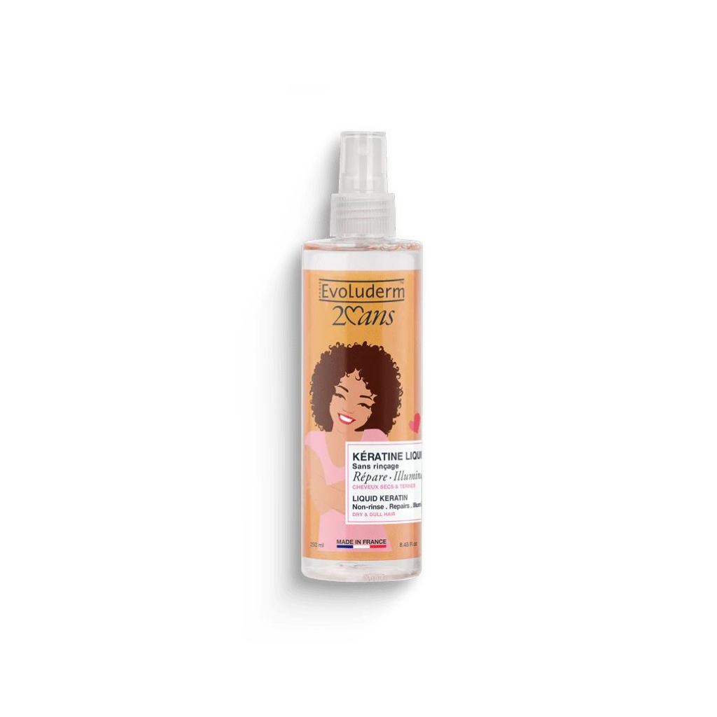 Xịt dưỡng tóc giúp nuôi dưỡng phục hồi độ bóng cho tóc khô và xỉn màu Evoluderm Brume Cheveur Keratine