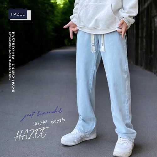 Quần Jean Nam Nữ HAZEE Baggy – Hot Shopee, Mẫu Mới 2025, Chuẩn Xu Hướng