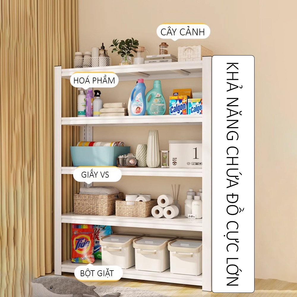 Kệ để đồ đa năng, kệ nhà bếp để sử dụng tại nhà, Kệ sắt nhiều tầng, chịu tải siêu tốt, để nhiều đồ