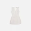 Đầm Nữ Ngắn Linen Vneck Buttons, Chất Vải Linen Bột Thoải Mái, WDN114 SOME HOW STORE