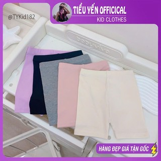 Quần áo trẻ em, Quần legging đùi dáng ôm 5 màu vải co giãn thoải mái cho bé 9-25kg Q182 | Tiểu Yến KID
