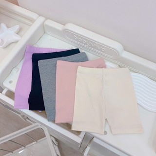 Quần áo trẻ em, Quần legging đùi dáng ôm 5 màu vải co giãn thoải mái cho bé 9-25kg Q182 | Tiểu Yến KID