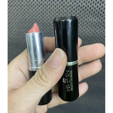 Son thỏi bóng màu hồng đất Beauty School(thanh lí son không vỏ hộp)