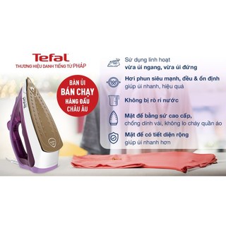 Bàn ủi hơi nước Tefal Easy Steam FV1955E0 trưng bày đẹp mới 99% chính hãng 100% bảo hành 12 tháng