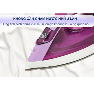 Bàn ủi hơi nước Tefal Easy Steam FV1955E0 trưng bày đẹp mới 99% chính hãng 100% bảo hành 12 tháng