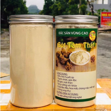 Bột tam thất bắc Tây Bắc (hộp 0,5kg)