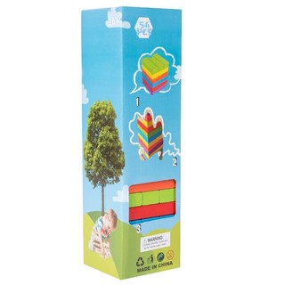 Bộ Đồ Chơi Rút Gỗ 51 Thanh - Rút Gỗ Loại Lớn - Trò Chơi Giải Trí Rèn Luyện Tư Duy Cho Mọi Lứa Tuổi