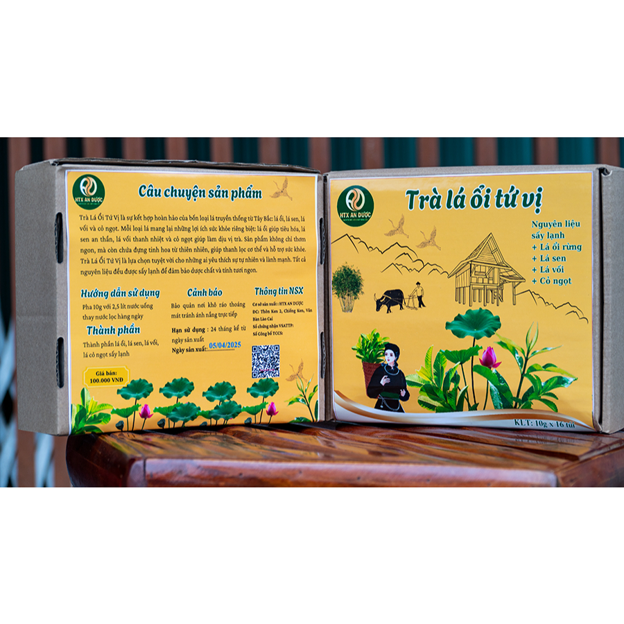 TRÀ LÁ ỔI TỨ VỊ