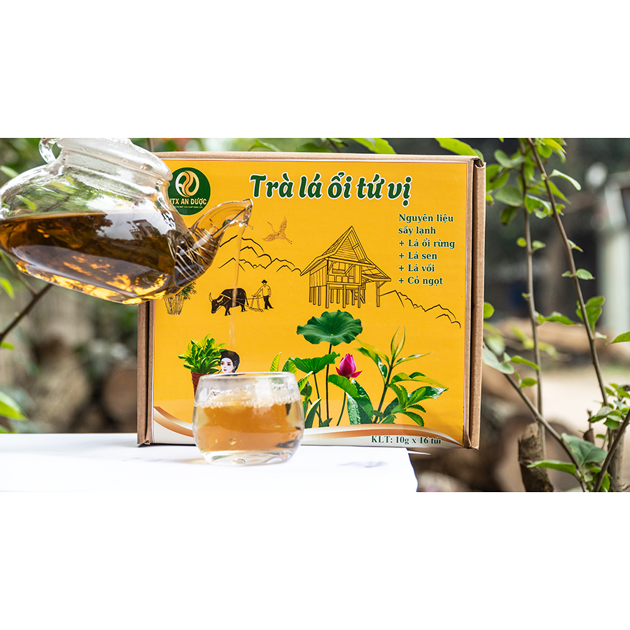 TRÀ LÁ ỔI TỨ VỊ