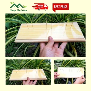 Đế gỗ trưng bày đồ len,đế cắm doll,thú len ( đế được phủ bóng 2 mặt).Đế gỗ handmade kèm kim.