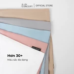 Combo Ruột Gối nằm Luxury và Vỏ Gối nằm lụa Tencel 60s cao cấp AOICONCEPT size 50x70cm màu trơn Hỗ trợ giấc ngủ — ảnh 4